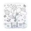 Picture of COLOUR-IN WASHABLE PLUSH UNICORN